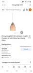 Elk 527-1SY 1-LIGHT Pendant Satin Nickel Sandy Glass. Fixed Price $60.00.