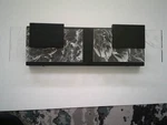 Led Bathroom Vanity 16IN Matte Black Acrylic Modern Lighting Fixture Hahzt. Fixed Price $39.75.