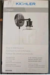 Kichler 37536 Helen 5-IN Hardwire Or Plug-in Wall Sconce Matte Black. Fixed Price $15.00.