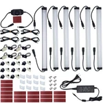 Under Cabinet Led Lighting Kit Plug Or Hardwired, 6 Pcs 12 Inches St.... Fixed Price $96.37.