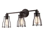 Jonathan JYL7421A Florence 24 3-LIGHT Metal Industrial Vanity Contempora. Fixed Price $82.44.