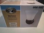 Hampton Bay Wall Sconce With Switch Oil Rubbed Bronze Finish *open Box* New. Fixed Price $24.99.