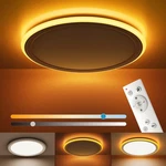 Blnan 13IN Led Flush Mount Ceiling Light Fixture With Remote Control, Dimmabl.... Fixed Price $41.17.