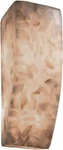 Justice Design ALR-5135, Alabaster Rocks Glass Wall Sconce Lighting.... Fixed Price $150.00.