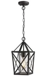 Zeyu Outdoor Pendant Lights For Porch, Exterior Hanging Lantern Black Fini.... Fixed Price $29.99.