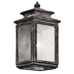 Kichler 49501 Weathered Zinc Wiscombe Park 1-LIGHT 12.25" Outdoor Wall. Fixed Price $269.99.