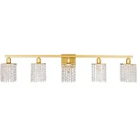 Elegant Lighting Phineas LD7014BR Brass 5-LIGHT 42"W Bathroom Vanity. Fixed Price $139.72.