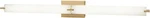 George Kovacs P5046-248-L Tube Led Wall Sconce 2-LIGHT 40W Honey Gold. Fixed Price $489.00.