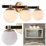 Modernist Globe 24" 3-LIGHT Metal/frosted Glass Contemporary Led.... Fixed Price $69.99.