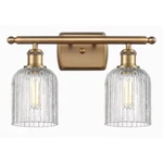 Innovations Lighting 516-2W-10-15-BRIDAL Veil-bathroom Vanity Brass. Fixed Price $305.80.