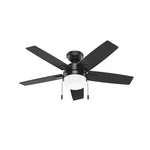Hunter 44 Inch Indoor Ceiling Fan With Led Light - Black Pul.... Fixed Price $215.97.