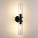 Light Vanity Side Mirror Farmhouse Bathroom Fixtures Black, E26 Wall .... Fixed Price $147.49.