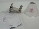 New Pottery Barn Eden Sconce Single Polished Nickel No Box Read. Fixed Price $99.00.