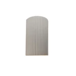 Justice Design Ambiance Small Pleated Cylinder Sconce, Bisque CER-5740-BIS. Fixed Price $169.20.