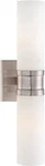 Minka Lavery Wall Sconce Lighting 4462-84 Reversible 120W (18"H X 4"W) Damp Bath. Fixed Price $94.08.