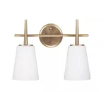 Generation Lighting 4440402 Driscoll 16"W Bathroom Vanity - Brass. Fixed Price $59.99.