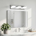 18 Inch Bathroom Modern Chrome Led Vanity 3 Lights Mirror Wall Sconce Fixture. Fixed Price $57.99.