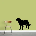 Golden Retriever Silhouette Wall Decal - Dog, Pet, Animal, Sticker. Fixed Price $24.70.