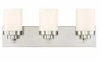 Designers Fountain 69603-SP Kaden 3-LIGHT 20 Bathroom Vanity Satin Platinum. Fixed Price $92.99.