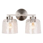 14.6" Alice House Vanity Lights With Hammered Glass 2 Bathroom Lighting Br. Fixed Price $49.99.