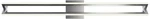 Cass 36" Wide Satin Nickel Metal Led Bath Light. Fixed Price $214.00.