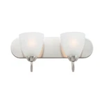 Maxim Lighting Axis 2-LIGHT Strip Bath Vanity, Satin Nickel/frosted 11382FTSN. Fixed Price $57.80.