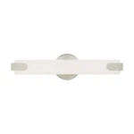 Livex Lund Ada Bath Vanity, Nickel 16362-91. Fixed Price $269.96.