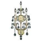 Elegant Maria Theresa Light 12" Royal Cut Sconce, Gold/clear 2800W5G-RC. Fixed Price $392.00.