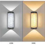 Outdoor Waterproof Transparent Led Crystal Wall Lamp Sconce Light Fixtures. Fixed Price $20.85.