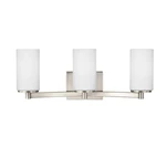 Sea Gull Lighting Hettinger Wall/bath, Brushed Nickel 4439103-962. Fixed Price $79.99.