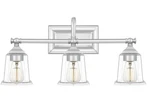 Quoizel NLC8603C Nicholas Mid Century Vanity Bath Lighting, 3-LIGHT 300 Watts,. Fixed Price $120.00.