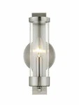 Livex "castleton" Contemporary Style Wall Sconce Brushed Nickel 10141-91. Fixed Price $44.99.