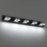 7DEGOBII Modern Led Bathroom Vanity 30W Dimmable Matte Black 5-LIGHT. Fixed Price $148.26.