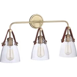Craftmade 51303-VB Gallery Hagen Bathroom Vanity Light Vintage Brass. Fixed Price $250.74.