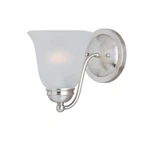 New Maxim Lighting Satin Nickel/frosted Basix 1-LIGHT Wall Sconce 2120FTSN. Fixed Price $59.99.