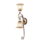 Livex Lighting 8572-63 Villa Verona Bronze Rustic Art Glass. Fixed Price $239.97.