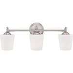 Designers Fountain 15006-3B-35 Darcy Bathroom Vanity Light Brushed Nickel. Fixed Price $127.50.