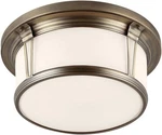 Feiss FM389SBZ 3-BULB Flush Mount Wall Sconce, Satin Bronze Finish. Fixed Price $59.99.
