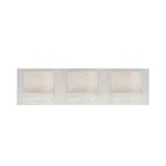 Home Decorators Alberson Collection 3-LIGHT Brushed Nickel Led Vanity. Fixed Price $29.99.