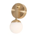 Afx PRLS0409L30D1 Pearl 9" Tall Led Wall Sconce - Brass. Fixed Price $71.00.