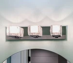 ET2 Contemporary Lighting Blocs Led 3 Bathroom Vanity Wall Fixture. Fixed Price $74.00.