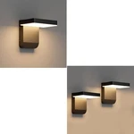 3-PACK Outdoor Led Wall Lights Modern Porch Rotatable Sconce Black.... Fixed Price $205.79.