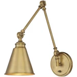 Savoy House Lighting 9-961CP-1-322 Morland Swing Wall Lamp Warm Brass. Fixed Price $241.60.