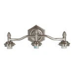 Hampton Bay Triple Bathroom Vanity Light Bar Wall Sconce Lamp Brushed Nickel. Fixed Price $47.59.