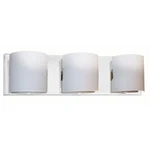Dainolite V030-3W Sanctuary Light 20"W Bathroom Vanity Chrome. Fixed Price $72.00.
