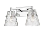 Z-lite 1101-2V-CH Analia Light 16.5 Inch Chrome Vanity Wall. Fixed Price $79.00.