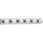 Sea Gull Center Stage Light 36 Inch Bath Vanity, Brushed Stainless, 4739-98. Fixed Price $47.97.