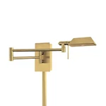 Wac Lighting Cue Led Wall Sconce With Extendable Swing Arm Model: BL-1223-BR. Fixed Price $129.00.