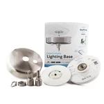 Skyx Platforms 5912-BN Smart Plug & Play Lighting Canopy Brushed Nickel. Fixed Price $17.99.