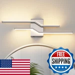 Pasoar 24 Inch Vnaity Lighting Led Bathroom Lights Over Mirror Brushed Nickel. Fixed Price $92.53.